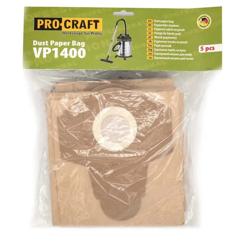Sac de hârtie Procraft pentru VP1400