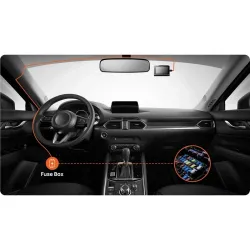 70mai Adjustable Hardwire Kit UP06 Negru flexmag.md