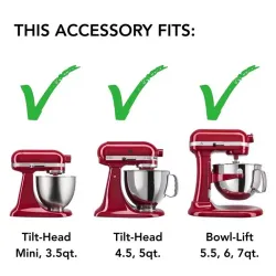 Accesoriu pentru robot de bucatarie KitchenAid 5KSM3MPA Otel Inoxidabil flexmag.md