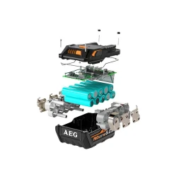 Аккумулятор AEG Powertools L1860RHD Li-Ion 18 Вт 6,0 Ач flexmag.md