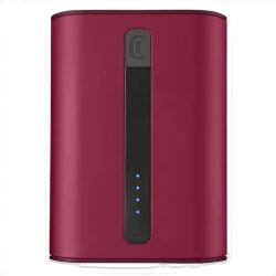 Acumulator extern Cellularline Thunder 10000, 10000mAh, Rosu flexmag.md