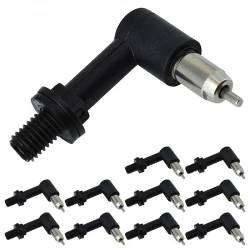 Adăpătoare pentru iepuri cu niplu Demetra cot 90° V1, 10 buc, set avantajos flexmag.md