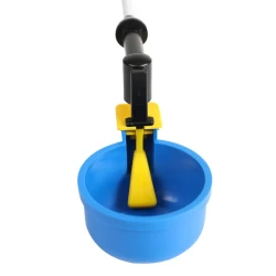 Adăpătoare pentru păsări cupa cu cot filetat Demetra BL flexmag.md