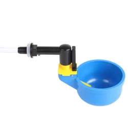 Adăpătoare pentru păsări cupa cu cot filetat Demetra BL flexmag.md