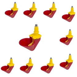 Adăpătoare pentru păsări cupa Demetra DM09, 10 buc, set avantajos flexmag.md