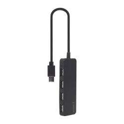 Adaptor Hub Gembird UHB-CM-U2P4-01 Negru flexmag.md