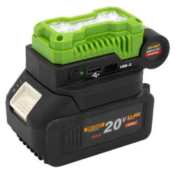 Adaptor + lanterna pe acumulator Procraft LL20 flexmag.md