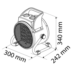 Обогреватель Neo Tools 90-064 flexmag.md