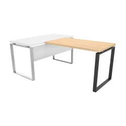 Anexa masa pentru birou Deco B-140 Sonoma-Black flexmag.md