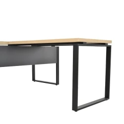 Anexa masa pentru birou Deco B-140 Sonoma-Black flexmag.md