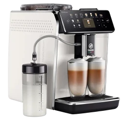 Aparat de cafea Saeco SM6580-20, Alb - Negru flexmag.md