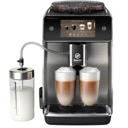 Кофеварка Saeco SM6685-00, черная - нержавеющая сталь flexmag.md