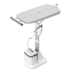 Aparat de calcat cu aburi stationar Tefal QT1811E0 Alb - Roz flexmag.md
