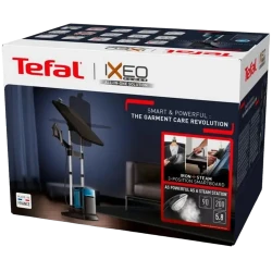 Aparat de calcat cu aburi stationar Tefal QT2022E1, Negru - Albastru flexmag.md