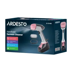 Aparat de calcat vertical cu aburi Ardesto SI-S1400 Negru - Alb flexmag.md