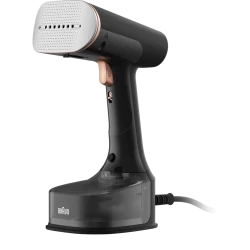 Aparat de calcat vertical cu aburi Braun GS 7077 BK, Negru flexmag.md
