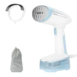 Aparat de calcat vertical cu aburi Tefal DT3041E1 Alb - Albastru deschis flexmag.md