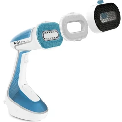 Aparat de calcat vertical cu aburi Tefal DT9530E1, Alb Albastru flexmag.md