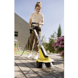 Устройство для очистки террас и каменных поверхностей Karcher PCL 3-18 Battery Set flexmag.md