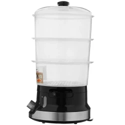 Aparat de gatit cu aburi Tefal VC204810, Negru flexmag.md