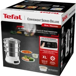 Пароварка Тефаль VC502D10, белая flexmag.md