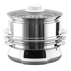 Пароварка Тефаль VC502D10, белая flexmag.md