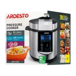 Многофункциональная скороварка Ardesto MPC-P225 Серебристо-черный flexmag.md