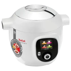 Многофункциональная скороварка Tefal CY851130, белая flexmag.md