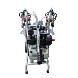 Aparat de muls vaci cu 2 posturi si vacuum Vepemir 40L IN AL (1055-08) flexmag.md
