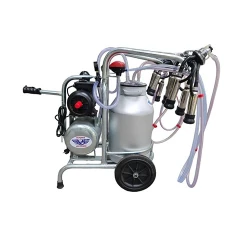 Aparat de muls vaci cu 2 posturi si vacuum Vepemir 40L IN AL (1055-08) flexmag.md
