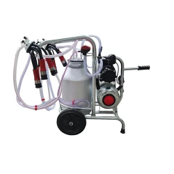 Aparat de muls vaci cu 2 posturi si vacuum Vepemir 40L PL AL (7624-08) flexmag.md