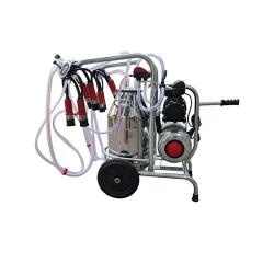 Aparat de muls vaci cu 2 posturi si vacuum Vepemir 40L PL IN (32628-08) flexmag.md
