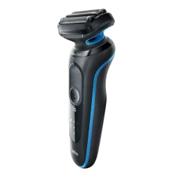 Электробритва Braun 51-B1000s, черно-синяя flexmag.md