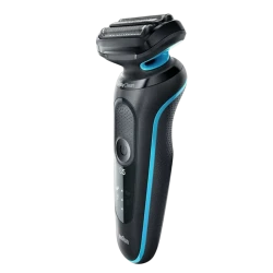 Электробритва Braun 51-M1000s, черно-синяя flexmag.md