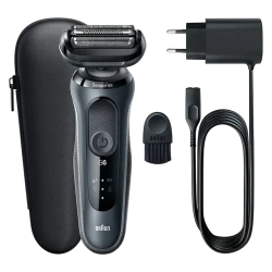 Электробритва Braun 61-N1000s, серая flexmag.md