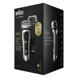 Aparat de ras electric Braun Series 9 9567cc, Grey flexmag.md