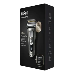 Aparat de ras electric Braun Series 9 Pro, Gri-Negru flexmag.md