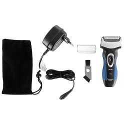 Aparat de ras electric Panasonic ES6002A520, Negru - Albastru flexmag.md