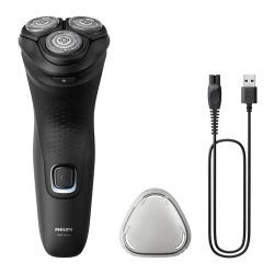 Aparat de ras electric Philips S1141-00, Negru flexmag.md