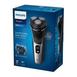 Aparat de ras electric Philips S3143-00, Negru - Argintiu flexmag.md