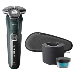 Aparat de ras electric Philips S5884-50, Verde - Negru flexmag.md