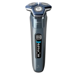 Электрическая бритва Philips S7882-55, светло-голубая - серая flexmag.md