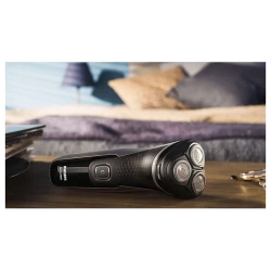 Электрический бритвенный аппарат PHILIPS Shaver серии 1000 S1332-41, Черный flexmag.md