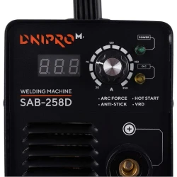 Аппарат сварочный инверторный Dnipro-M SAB-258D flexmag.md