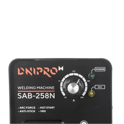 Аппарат сварочный инверторный Dnipro-M SAB-258N flexmag.md