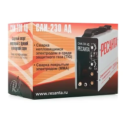 Аппарат сварочный инверторный Resanta САИ-230 АД flexmag.md
