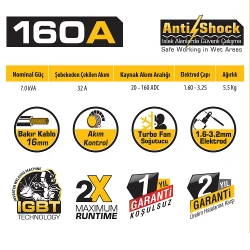 Аппарат сварочный инверторный SGS 5160 flexmag.md