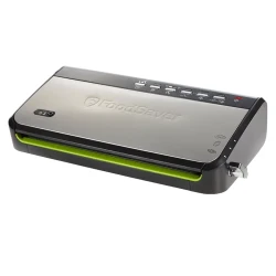 Aparat de vidat FoodSaver FFS005X-01, Otel inoxidabil, Negru flexmag.md