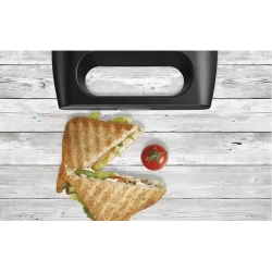 Aparat pentru sandwich Gorenje SM701GCB, Negru flexmag.md