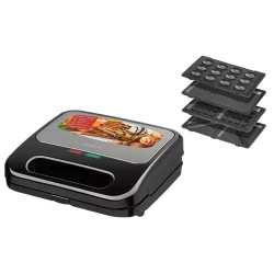 Aparat pentru sandwich multifunctional Ardesto SM-H400S flexmag.md